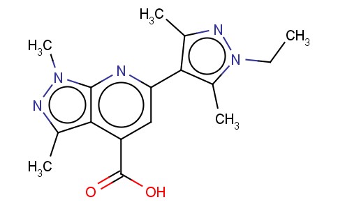 6-(1-ETHYL-3,5-DIMETHYL-1H-PYRAZOL-4-YL)-1,3-DIMETHYL-1H-PYRAZOLO[3,4-B]PYRIDINE